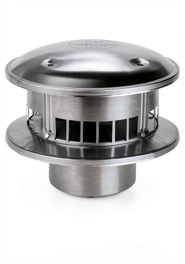 Selkirk Gas Vent Type B 4 Inch Cap Galvanized Modern-4