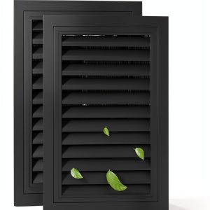 JONRIOX Gable Vent Aluminum Louver Attic Ventilation-0