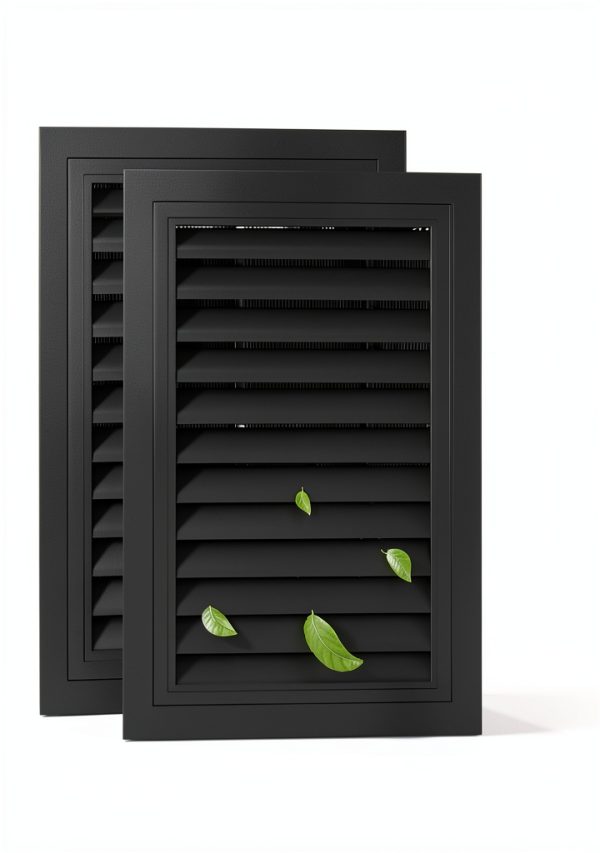JONRIOX Gable Vent Aluminum Louver Attic Ventilation-0