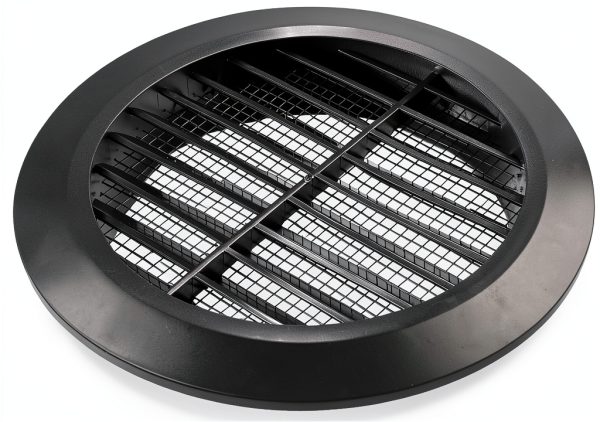 Vent Systems Soffit Vent Plastic Modern Black Easy Install-7