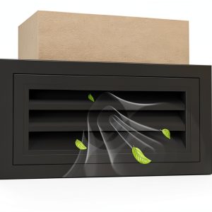 JONRIOX Aluminum Gable Vent Louver Design Attic Ventilation-0
