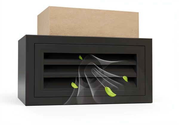 JONRIOX Aluminum Gable Vent Louver Design Attic Ventilation-0