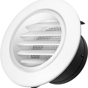 iPower 4 Inch Soffit Vent ABS Material Slanted Louver Design-0