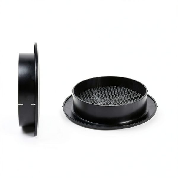 Vent Systems Soffit Vent Plastic Modern Black Easy Install-1