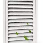 JONRIOX Gable Vent Aluminum Alloy Attic Ventilation Louvers-0