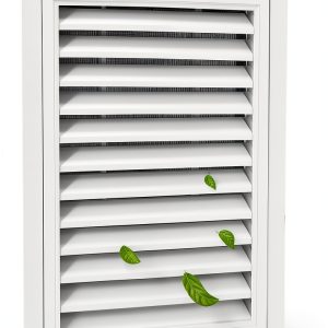 JONRIOX Gable Vent Aluminum Alloy Attic Ventilation Louvers-0