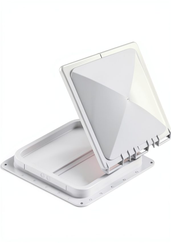 HOMEE RV Roof Vent Cover White Waterproof Travel Trailer-4