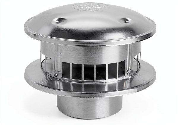 Selkirk Gas Vent Type B 4 Inch Cap Galvanized Modern-3