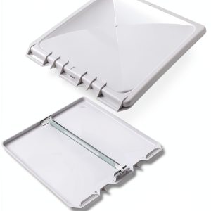 HOMEE RV Roof Vent Cover White Waterproof Travel Trailer-0