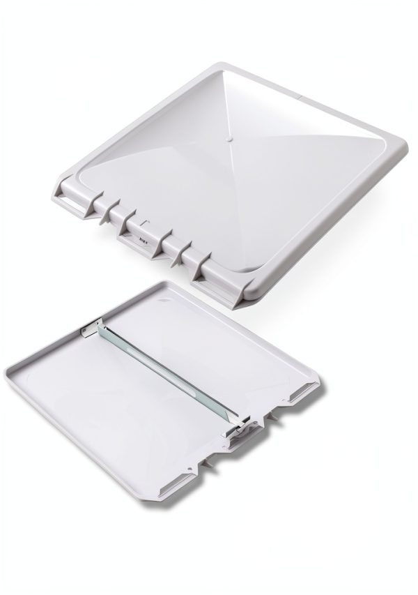 HOMEE RV Roof Vent Cover White Waterproof Travel Trailer-0