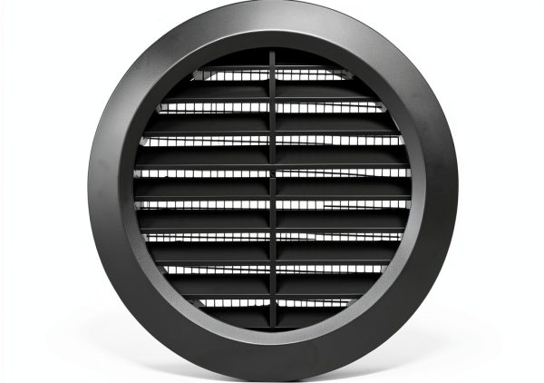 Vent Systems Soffit Vent Plastic Modern Black Easy Install-0