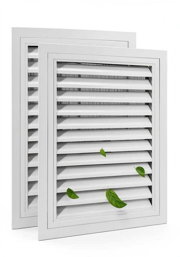 JONRIOX Aluminum Gable Vent Louver Design Attic Ventilation-0