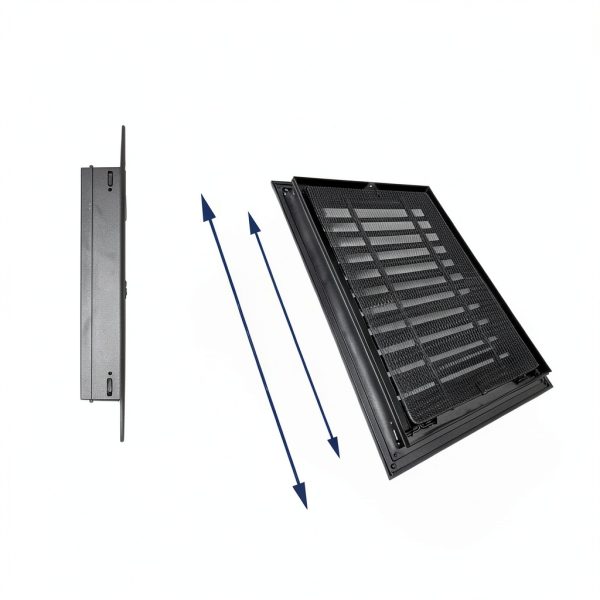 JONRIOX Gable Vent Aluminum Louver Attic Ventilation-4