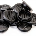 Piutouyar Stainless Steel Soffit Vent Cover Black Rust Proof-0
