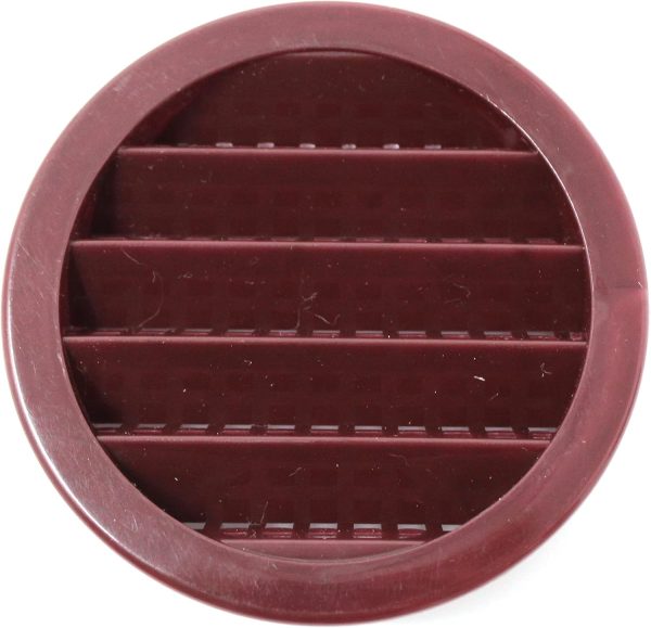 JSP 2.5 Inch Brown Soffit Vent Plastic Louver Ventilation-3