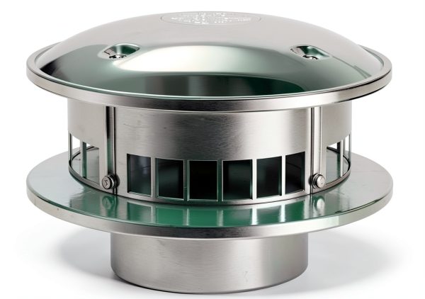 Selkirk Gas Vent Type B 4 Inch Cap Galvanized Modern-0