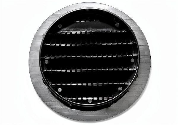 JSP Manufacturing 3 inch Round Polypropylene Plastic Louver-5