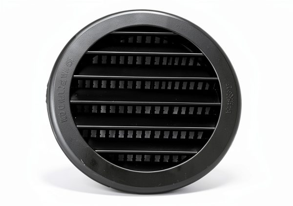 JSP Manufacturing 3 inch Round Polypropylene Plastic Louver-2