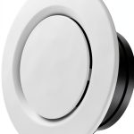 Allvent Adjustable Air Vent ABS Ceiling 4 Inch-0