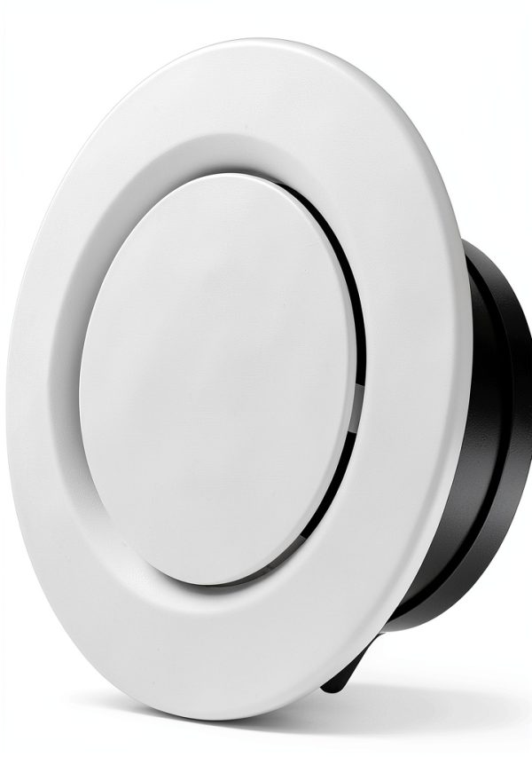 Allvent Adjustable Air Vent ABS Ceiling 4 Inch-0