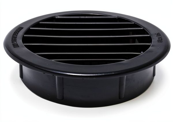 JSP Manufacturing 3 inch Round Polypropylene Plastic Louver-6