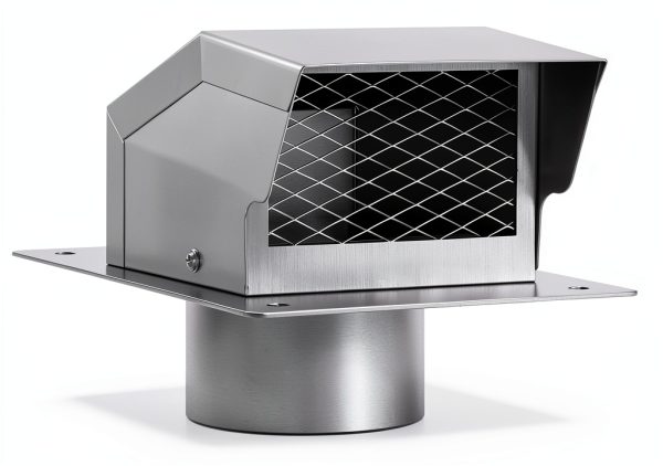 Roof Vent Cap LTSEAME Stainless Steel 4in-0