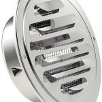 Round Dryer Vent Cover HG POWER 4 Inch Steel-0