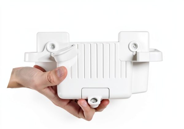 Small Bathroom Sink Wall Mount by Shawoo 11.8x8.2 White Plastic-7